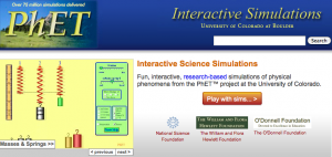 "PhET Simulations and Science Literacy Web Resource"